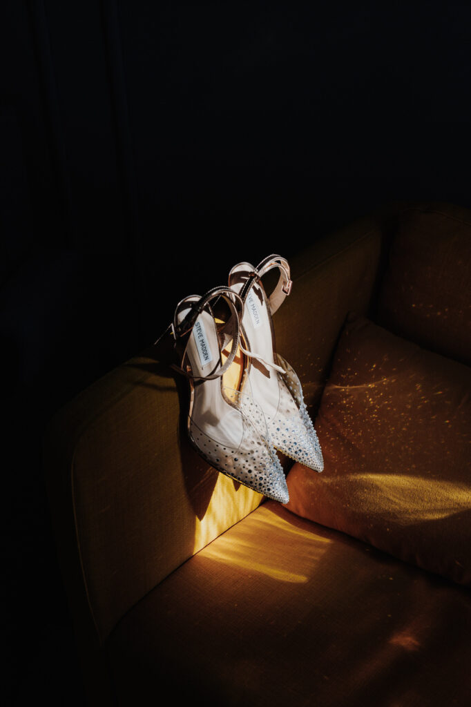 Steve Madden wedding shoes. Martin Ivancan weddings.